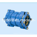 Restrained coupling for PE pipe